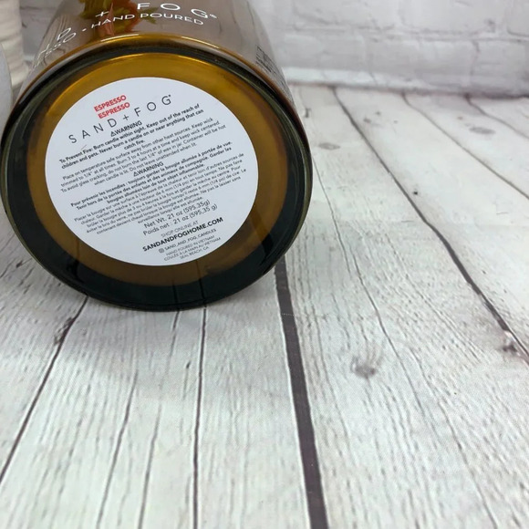 NWT sand + fog espresso 21oz candle corgi DOG MOM home decor - Picture 3 of 4